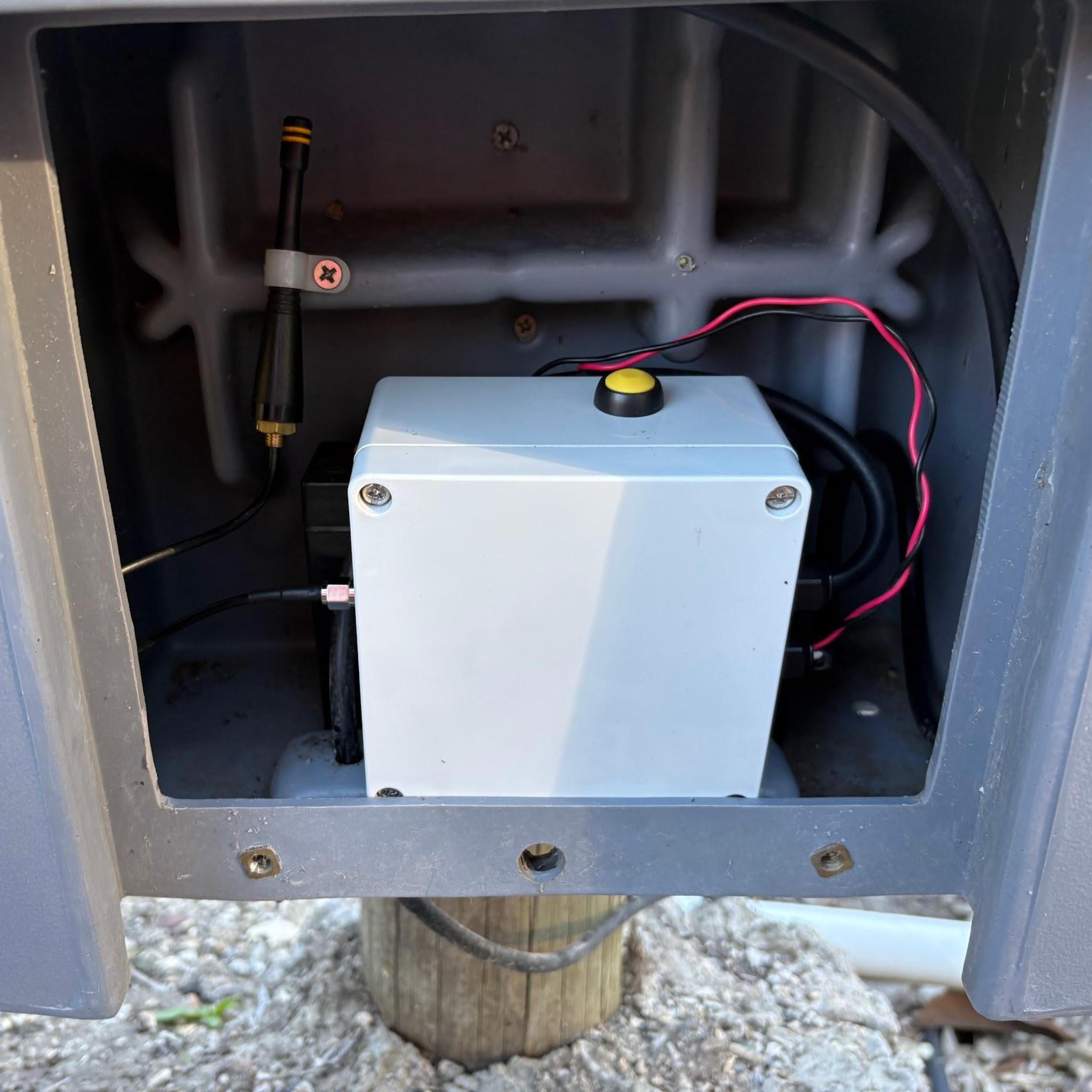 LoRa Field Node Installed